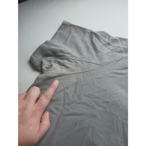 Duluth Trading Co Button Up Mens Pocket Tee Size XL Short sleeve Gray - Picture 6 of 6